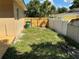 A quaint backyard with a new wooden fence at 2078 Keyes Ln, Deltona, FL 32738