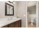 Bright bathroom with a stylish vanity and modern fixtures at 2078 Keyes Ln, Deltona, FL 32738