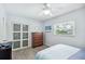 Bright bedroom with neutral colors, closet with sliding door, and lots of natural light at 402 Saint Dunstan Way, Winter Park, FL 32792