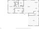 Floorplan with layout details including the Primary Bedroom, Living Room, Kitchen, and Garage at 402 Saint Dunstan Way, Winter Park, FL 32792