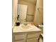 Clean bathroom featuring a vanity with a sink, toilet, and neutral decor at 813 Marsh Reed Dr, Winter Garden, FL 34787