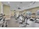 Community gym with various weight machines, treadmills, and free weights at 813 Marsh Reed Dr, Winter Garden, FL 34787