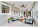 This home offers a bright and airy sun room that's perfect for entertaining at 1073 Sadie Ln, Winter Garden, FL 34787