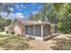 Exterior view of the enclosed sun room at 1102 Winter Springs Blvd, Winter Springs, FL 32708