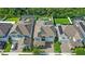 Stunning aerial view of homes featuring well-manicured lawns and private pools at 15343 Lebeau Loop, Winter Garden, FL 34787