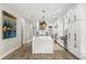 Spacious kitchen with center island, stainless steel appliances and lots of storage at 1541 Chestnut Ave, Winter Park, FL 32789