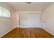 Hardwood bedroom with large closet and natural light at 1746 Valley Forge Road, Orlando, FL 32806