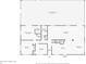 Detailed floor plan showcasing bedrooms, bathrooms, kitchen, living spaces and the outdoor pool at 1850 Geronimo Trl, Maitland, FL 32751