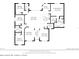 Detailed floor plan showcasing the layout of the spacious 2,183 sq ft home at 2865 Ashton Ter, Oviedo, FL 32765