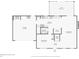 First floor blueprint with kitchen, living room, garage and laundry room layouts at 4536 Misty Morn Cir, Orlando, FL 32812