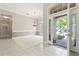 Inviting foyer boasts neutral walls, tile flooring, and a stylish front door at 460 Suncrest Ct, Oviedo, FL 32765
