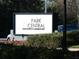 Park Central sign for luxury apartments and condominium homes at 2406 Grand Central Pkwy # 14, Orlando, FL 32839