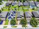 Aerial view of a home with well-manicured landscaping and a fully fenced yard at 251 Domus Ln, Casselberry, FL 32707