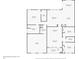 Floor plan showcasing the layout of the home, bedrooms, bathrooms, garage and living spaces at 2563 Breezy Meadow Rd, Apopka, FL 32712