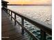 Picture of pier at sunset at 4628 Harbour Village Blvd # 2308, Ponce Inlet, FL 32127