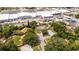 Aerial view of a residential area near commercial properties at 5300 Locksley Ave, Orlando, FL 32810