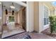 Inviting foyer with tile flooring, leading to the pool and patio at 875 Bentley Green Cir, Winter Springs, FL 32708