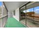 This cozy balcony is shaded with a view of the water at 1100 S Orlando Ave # 206, Maitland, FL 32751