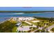 Menard May Park aerial showcasing the beach, pier, and recreational area at 2356 Date Palm Dr, Edgewater, FL 32141