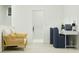 Well-lit home office area with a modern desk, comfortable seating, and a minimalist design at 349 Sol Vista Dr, Dundee, FL 33838