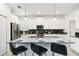 Spacious kitchen featuring a large center island with barstool seating at 4367 Rhyme St, Kissimmee, FL 34746