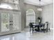 Foyer featuring modern lighting, and a view of the formal dining room at 704 Forest View Ct, Winter Springs, FL 32708