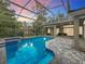 Relax in the screened in pool and patio, perfect for enjoying the evening with Gathering and friends at 704 Forest View Ct, Winter Springs, FL 32708