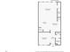 Layout of first floor featuring living room, kitchen, dining room, and bathroom at 8164 Wood Sage Dr, Winter Garden, FL 34787