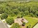 Aerial view of community playground surrounded by mature trees and greenery at 9997 Town Lake Dr, Orlando, FL 32832