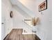 Bright stairway featuring a vase, leading to the upper level of the home at 9997 Town Lake Dr, Orlando, FL 32832