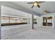 Screened patio featuring ample space with a view to the yard and community at 1031 Seneca Trl, St Cloud, FL 34772