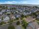 Beautiful aerial view of a home in a well-maintained neighborhood near the water at 1034 Huntspoint St, Winter Garden, FL 34787