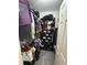 Walk-in closet with shelving, hanging racks, and plenty of storage space for shoes, clothes, and accessories at 1140 Odoniel S Loop, Lakeland, FL 33809