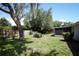 Picture of the backyard featuring mature trees, lush landscaping, and a screened-in patio at 1481 Glastonberry Rd, Maitland, FL 32751