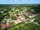 Expansive aerial view featuring homes in a community with a beautiful golf course at 1769 Turnberry Ter, Orlando, FL 32804