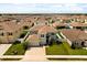 Aerial view of home in a residential area, showcasing the property's landscaping and neighborhood at 5846 Sw 80Th Ln, Ocala, FL 34476