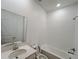 A bathroom featuring tile floors and a shower and tub combo at 6300 Chirpine Ln, St Cloud, FL 34771