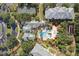 Aerial view of the Legacy Dunes resort-style pool, clubhouse, and amenities at 8816 Dunes Ct # 303, Kissimmee, FL 34747