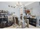 A comfortable dining area leads to the kitchen, perfect for intimate dinners and casual get-togethers at 8816 Dunes Ct # 303, Kissimmee, FL 34747