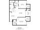 Detailed floor plan showcasing the layout, room sizes, and flow of the home at 8816 Dunes Ct # 303, Kissimmee, FL 34747