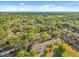 Breathtaking aerial view of a neighborhood with tree-lined streets and well-maintained homes at 1547 Farrindon Cir # 1547, Lake Mary, FL 32746