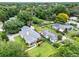 Bird's-eye view of a residential area with expansive green space at 2009 E Grant St, Orlando, FL 32806