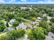 Beautiful aerial view of houses surrounded by lush greenery at 2009 E Grant St, Orlando, FL 32806