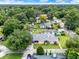 Aerial image displaying a well-kept residential area with houses surrounded by mature trees at 2009 E Grant St, Orlando, FL 32806