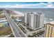 High-rise condo buildings with beautiful ocean views and easy access to the beach and coastal highway at 2055 S Atlantic Ave # 505, Daytona Beach, FL 32118