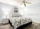 Calm and inviting bedroom with a comfortable bed and coastal-inspired decor at 2055 S Atlantic Ave # 505, Daytona Beach, FL 32118