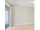 Bedroom with glass door and ceiling fan at 208 Sonora Drive # 208, Casselberry, FL 32707