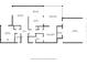 Detailed floorplan showcasing the layout of rooms, including living spaces, bedrooms, and outdoor areas at 208 Sonora Drive # 208, Casselberry, FL 32707