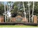 Picturesque community sign welcomes residents and guests to Bear Gully Pointe at 2890 Wild Ginger Ct, Winter Park, FL 32792