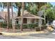 Guard house at the entrance to Hidden Springs community featuring maintained landscaping and security features at 698 Roaring Dr # 382, Altamonte Springs, FL 32714